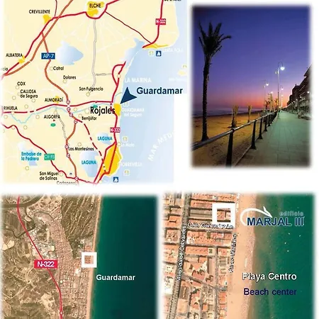 Bajo 2 Duplex Marjal Playa Centro De Guardamar Apartman *